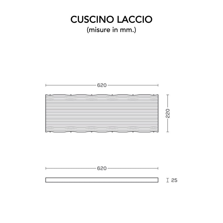 Cuscino Laccio