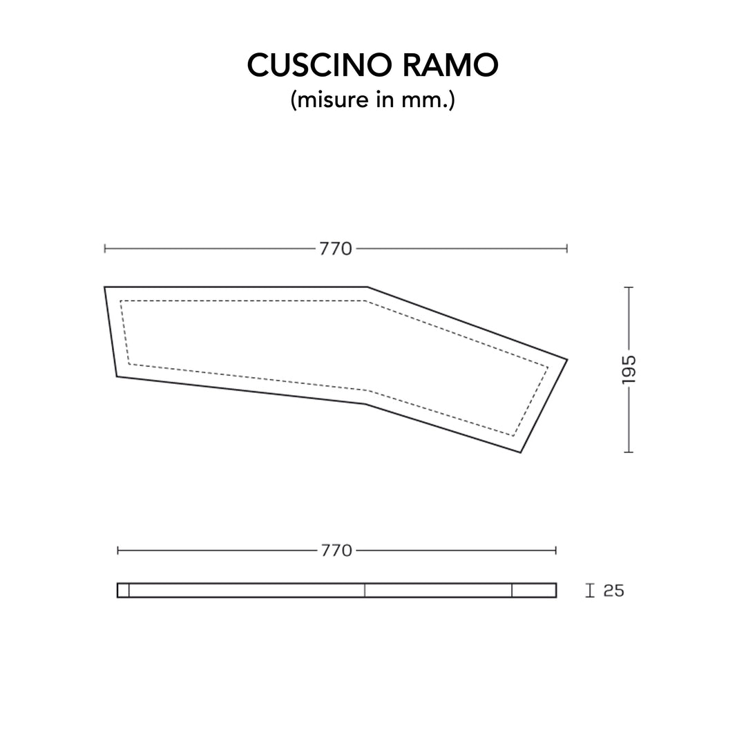 Cuscino Ramo