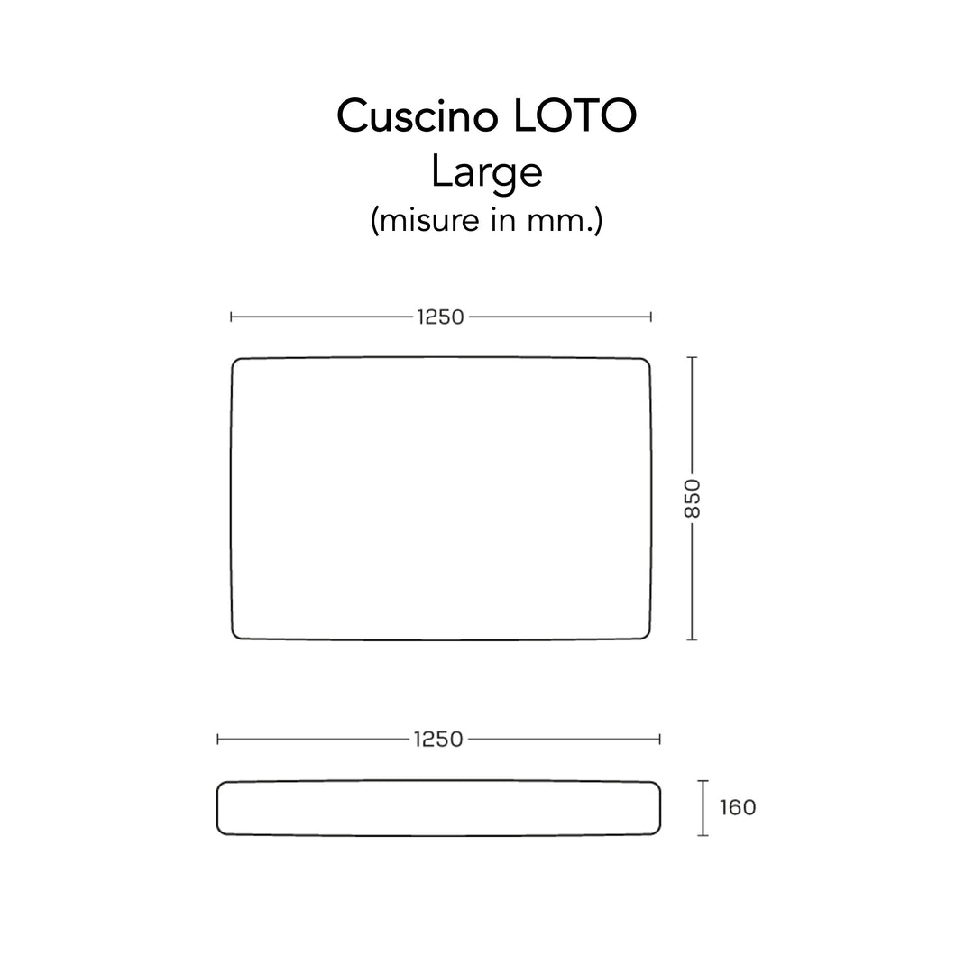 Cuscino Loto per interni